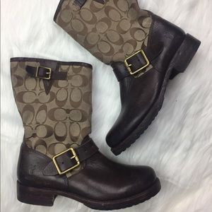 {Frye} Veronica for Coach, short boot, 5
